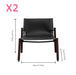 Designer Light Luxury Saddle Leather Lounge Chair