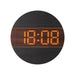 Creative Wooden Digital Wall Clock with Automatic Brightness Adjustment