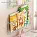 Clear Acrylic Children's Wall-Mounted Book and Magazine Holder