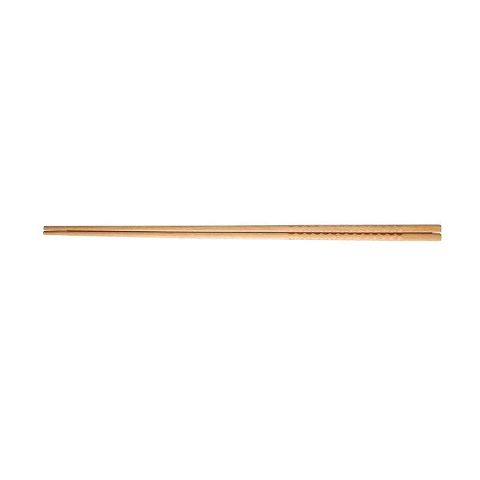 Elegant Beech Wood Extra-Long Chopsticks: Essential Utensils for Gourmet Dining