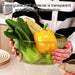 Ergonomic Transparent Rice Washing Strainer with Fine Drain Holes