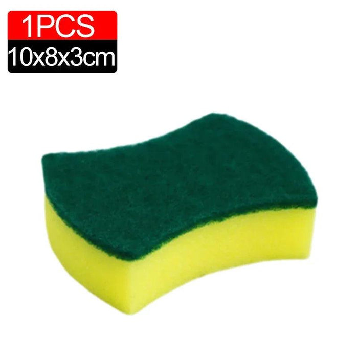 Super-Absorbent Versatile Cleaning Sponges - Effective Dish Brushes for Stubborn Stains and Pot Scrubbing (Multiple Pack Sizes Available)