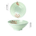 Sophisticated Japanese Melamine Noodle Bowl - Stylish Faux Porcelain Dining Set