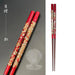 Elegant Handcrafted Japanese Wooden Chopsticks Set - Premium Dining Utensils for a Refined Experience