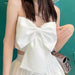 Chic Bow-Detail Sleeveless Summer Sling Top