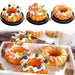 Whimsical Faux Doughnut & Fruit Cake Decorative Props for Creative Projects