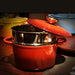 Deluxe Enamelled Cast Iron Soup and Stew Cooking Set - Induction Ready