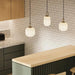 Elegant Japanese-Inspired LED Glass Pendant Lights for Modern Homes