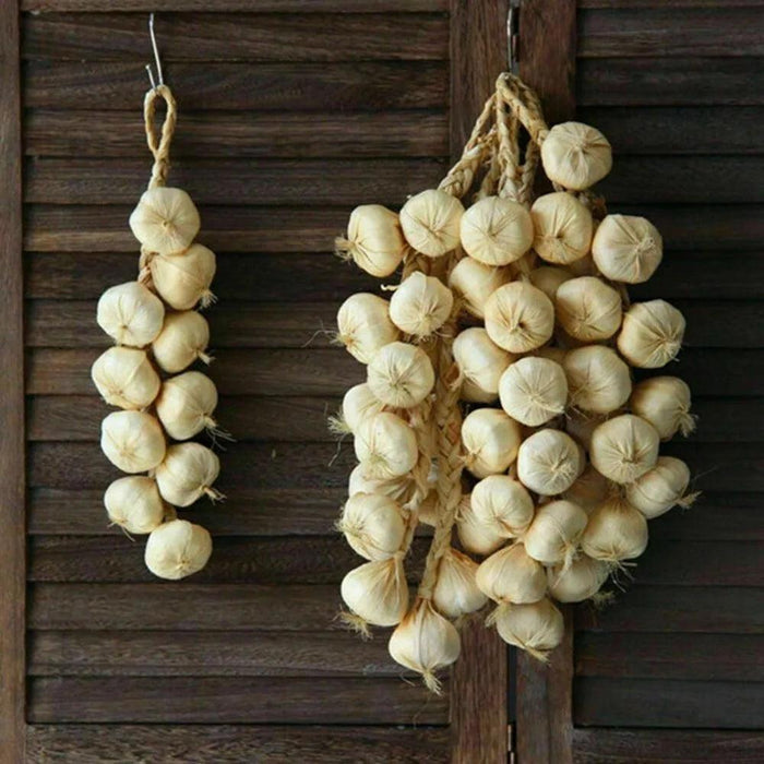 Artificial Onion, Garlic, and Red Pepper Decor - Realistic Foam Vegetables for Photography and Home Styling