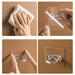 Transparent Suction Cup Hook Set for Effortless Wall Organization