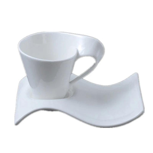 Chic European Espresso Mug Collection with Spoon and Holder for Home & Kitchen