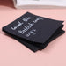 Sleek Black Sticky Note Collection - Perfect for Highlighting and More