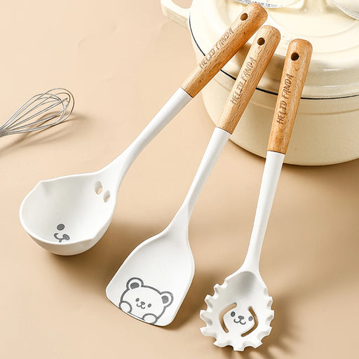 Ultimate Silicone Kitchen Utensil Set for Cooking at High Temperatures