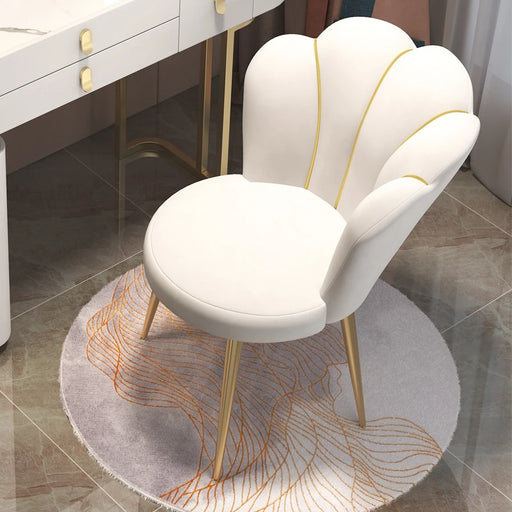 Velvet Makeup Stool: Elegant Seating Solution for Contemporary Home Styling