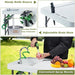 Portable Folding Fish Cleaning Table with Sink and Sprayer - Ideal for Outdoor Activities, Camping, and Fishing