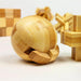 Bamboo Kong Ming Lock Puzzle - Creative 3D Logic Challenge for Kids