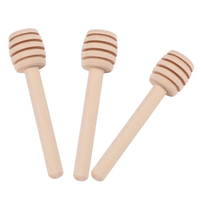 Artisan Wooden Honey Stirrer with Innovative Groove for Effortless Mixing