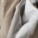 Elegant French Flax Linen Duvet Cover in Soft White