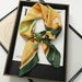 Chic Toddler Elegance: Luxurious 70x70cm Silk Scarf for Ages 6 Months to 4 Years