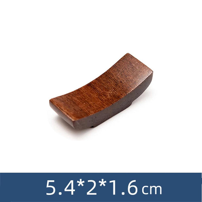 Eco-Friendly Japanese Wooden Chopstick Rest - Stylish Accent for Dining and Kitchen Decor