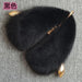 Luxury Fox Fur Winter Scarf with Versatile Detachable Collar - A Statement of Winter Elegance