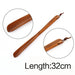 Stylish Long-Handled Wooden Shoe Horn - Versatile 32/38/55cm Shoe Lifter for Effortless Wear