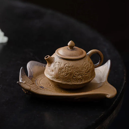 Chinese Tea Ceremony Ceramic Tea Set with Elegant Retro Design