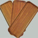 Japanese-Inspired Solid Wood Round Dessert Serving Plate - Ideal for Snacks & Dried Fruits