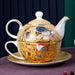 Regal Elegance: European Aristocracy Inspired Fine Bone China Tea Set with Exquisite Lady's Portrait