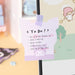 Sanrio Character Shaped Note Pad - 50 Cute Reminder Notes for Everyday Use