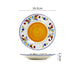 Hand-Painted 6.5-Inch European Ceramic Plates - Exquisite Salad and Fruit Dish for Home Dining