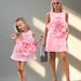 Elegant Floral Summer Dress for Girls - Perfect Party and Stage Show Outfit