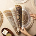 Stylish Non-Slip Jute Round Placemats for Elegant Dining & Entertaining