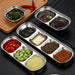 Stylish Stainless Steel Condiment Server Set for Kitchen, BBQ, and Hosting