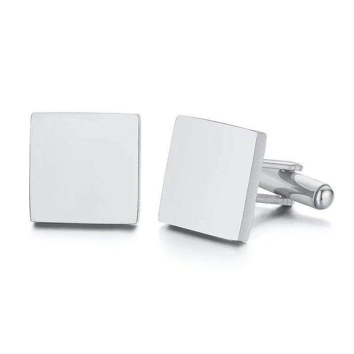 Personalized Elegance: Custom Stainless Steel Cufflinks for the Modern Gentleman