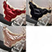 Elegant Seamless Lace Silky Briefs for Women