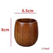 Artisan Japanese Sour Jujube Wood Beverage Mug Set