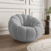 Versatile Rotating Pumpkin Plush Chair - Stylish Lounge Seating for Modern Spaces