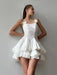 Elegant Sleeveless High-Waisted Mini Dress - Women's Fashion Statement