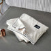 Imitation Silk Summer Comforter - Soft White Lightweight Quilt for Adults, Available in Single and Double Sizes (150*200cm)