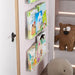 Clear Acrylic Children's Wall-Mounted Book and Magazine Holder