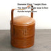 Eco-Friendly Bamboo Tea Set Organizer and Food Storage Combo - Perfect Gift Idea