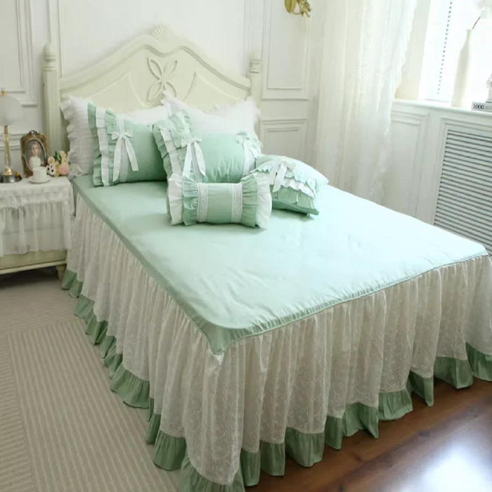 Royal French Korean Cotton Bedding Ensemble