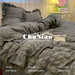 Ruffles Lace Bedding Set Kawaii Soft Sheet