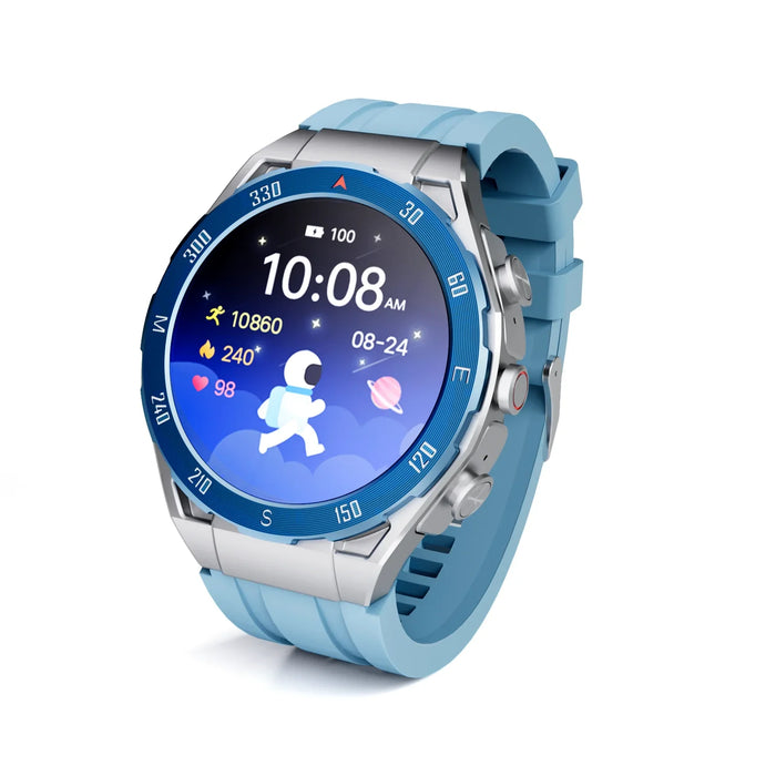 4GB Music-Streaming Smartwatch with GPS, TWS Earbuds, and Advanced Health Monitoring Features