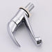 Sleek Chrome Single Handle Bathroom Faucet with Drip-Free Ceramic Cartridge