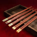 Elegant Red Bamboo Chopstick Set - Elevate Your Asian Dining Experience