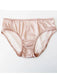 Luxe Mulberry Silk Lace-Trimmed Mid Rise Briefs for Women