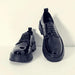 Sophisticated Black Patent Leather Oxford Shoes for Men