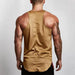 Men's Cool-Dry Mesh Gym Tank - Sleek Sleeveless Bodybuilding Vest for Summer